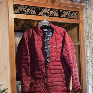 Columbia Men's Red Puffer Jacket